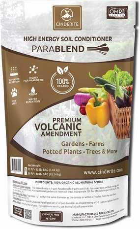 100% Natural Soil Conditioner Amendment for Indoor, Outdoor Plants & Gardens - Volcanic Soil Additive stimulates Soil Micro-Organism Activity. Safe Around Children and Pets – 12 lb. Bag