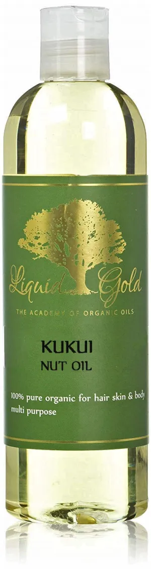 12 Fl.oz Premium Kukui Nut Oil Pure Health Hair Skin Care Anti-Aging