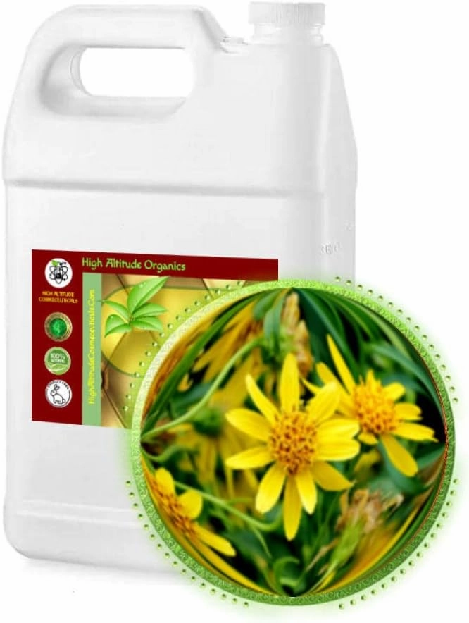 1 Gallon ARNICAmfort Arnica Glycerin Tincture Extract Extra Strength Concentrated (1:2) - Muscle Soothing Lotion, Bath Water, Foot Hand Soak, Dry Skin Cream, Hair Scalp Conditioner, Calming Softening