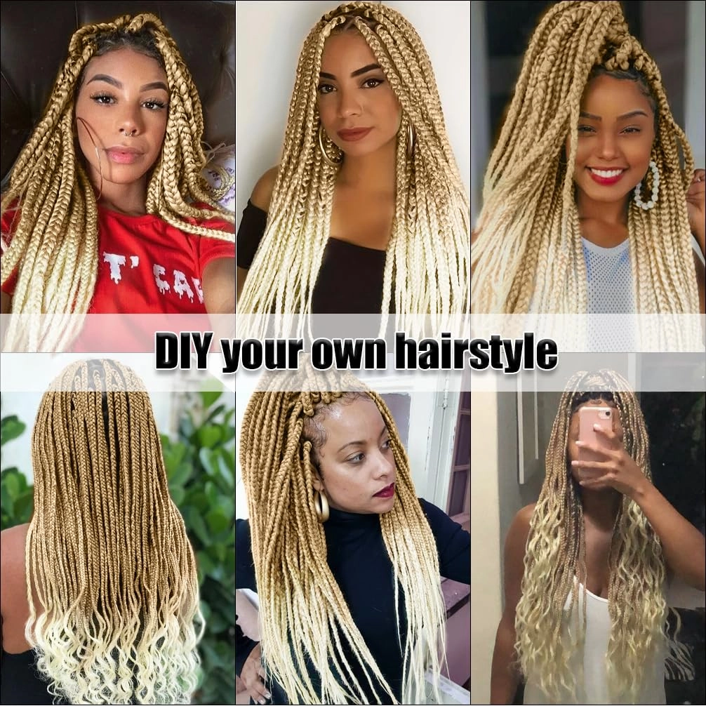 27/613 Braiding Hair Pre stretched 26 Inch 6 Packs Professional Prestretched Hair for Braiding Yaki Texture Braiding Hair Pre Stretched Hot Water Setting