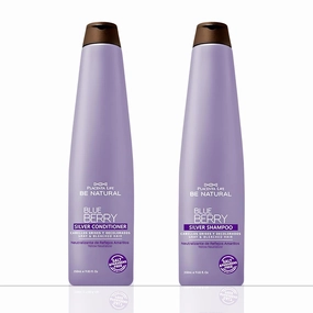 2-Pack PLife BlueBerry Silver Conditioner & Silver Shampoo 350mL Each One