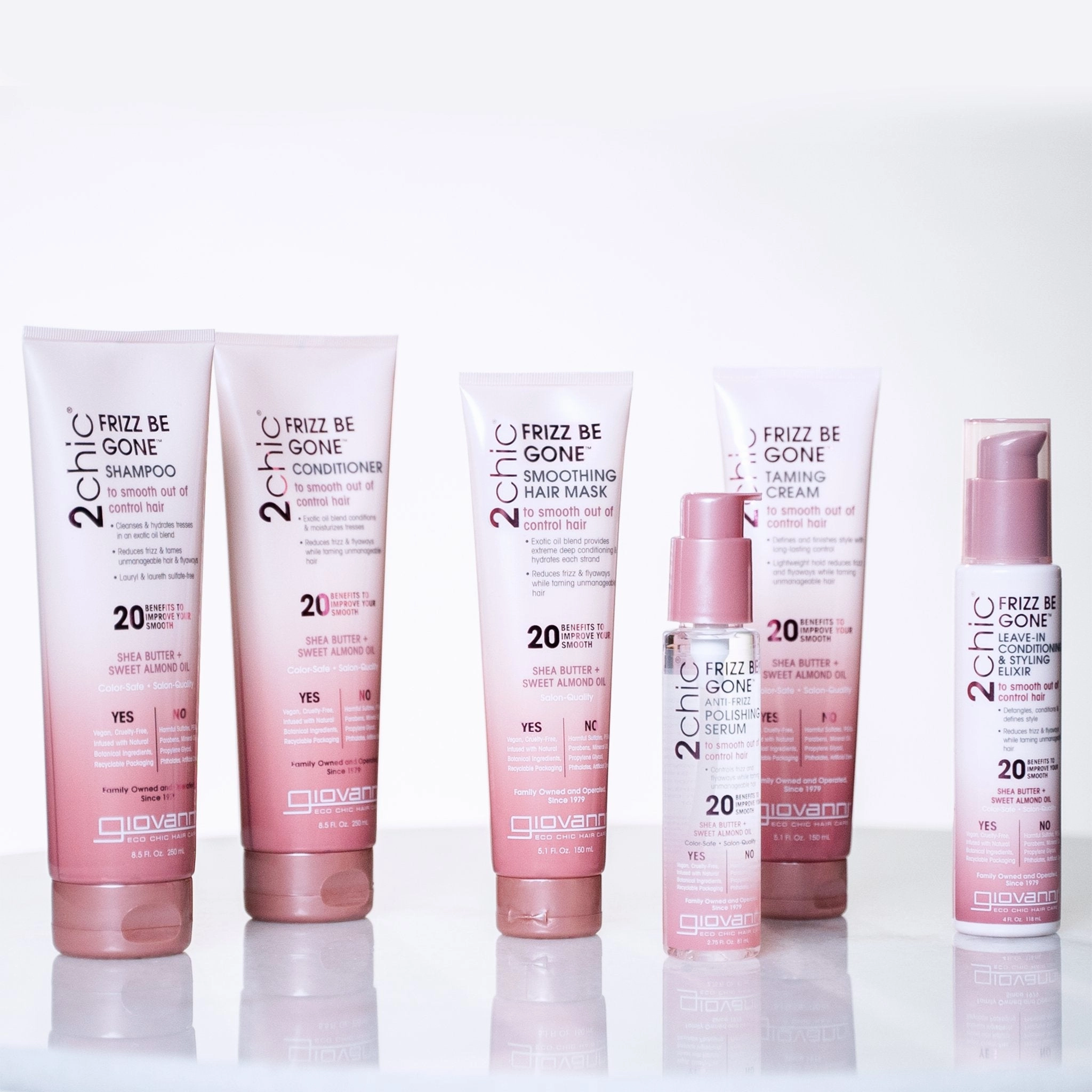 2Chic Frizz Be Gone | Anti-Frizz Polishing Serum