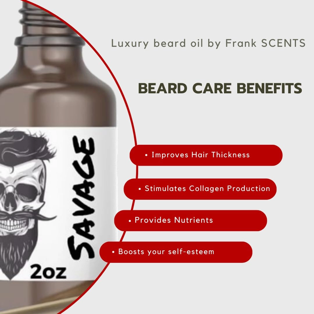 3 Bottle Sample Pack 11 Natural Anti-Aging Cologne Scented Beard Oils For All Men, Beard Growth and Conditioner | Dry Flaky Dandruff skin | Oily Skin (Avintus, Erus, Tobacco Vanilla)