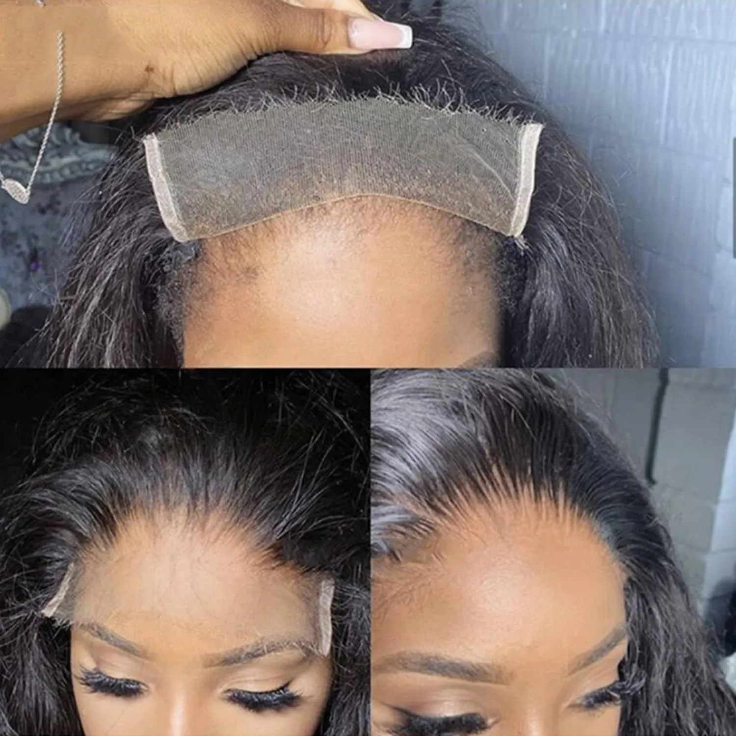 5x5 HD Lace Closure, Ultra-thin Invisible HD Lace Closure Tiny Single Knot Pre-Plucked with Baby Hair 12A Grade Brazilian Virgin Straight Hair Undetectable Melted Lace Closure Human Hair 20 Inch