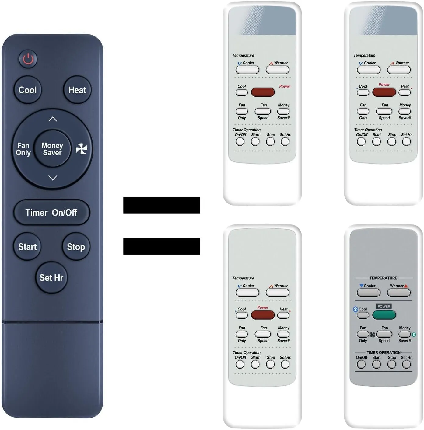 618-266-10 New Replace Remote Control for Friedrich Air Conditioner WS08C10 WS08C10-A WS08C10-B WS10C10 WS12C30-B WS13C30 WS13C30-A WS13C30-B WS10C10-A WS10C30 WS10C30-A WS12C10 WS12C10-A WS12C30