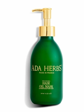 | 100% Natural Pre-Shower/Overnight Hair Oil Mask, Hair Treatment - Cold Pressed Oils, Vit. E, Squalane from Olive, (8.45 Fl. Oz.)