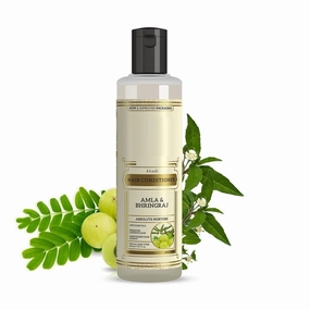 'K.hadi'-N.atural Amla & Bhringraj Hair Conditioner | Anti-Hair Fall Conditioner | Nourishing Conditioner for Healthy Hair | Paraben & Silicone-Free | Suitable for All Hair Types | 210ml
