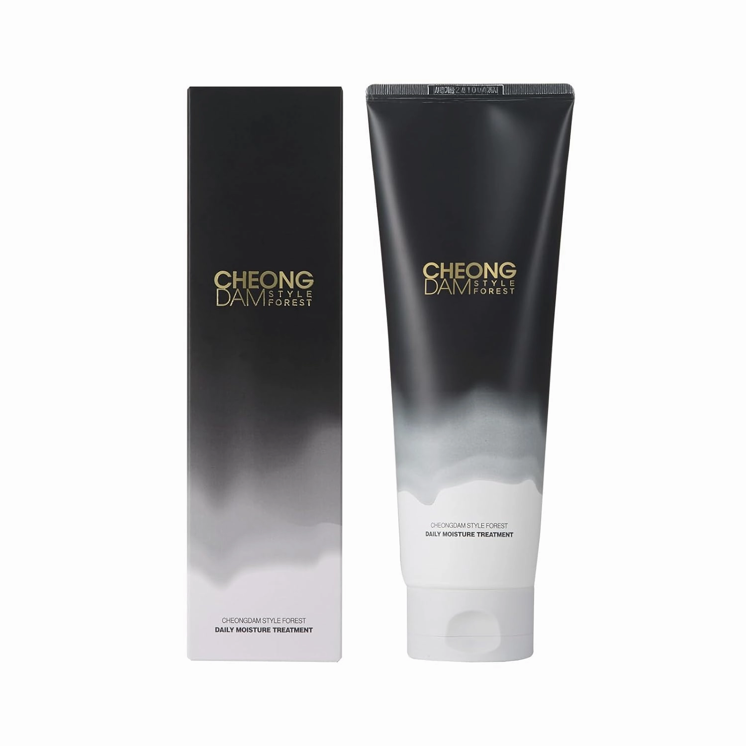 [Korean hair care] CHEONGDAM STYLE FOREST DAILY MOISTURE TREATMENT Hair Damage Repair Korean Conditioning Hair Mask Deep Conditioner for Silky Hair with 5 Plant-Based Proteins Amino Acids (8.12 Fl Oz)