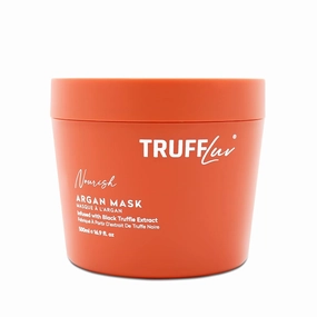 | Nourish Collection Argan Mask, Infused with Black Truffle Extract, Revitalizing & Restoring Hair Mask, Deeply Conditions & Repairs Dry Damaged Hair, Paraben Free, Sulfate Free, 16.9 Fl Oz