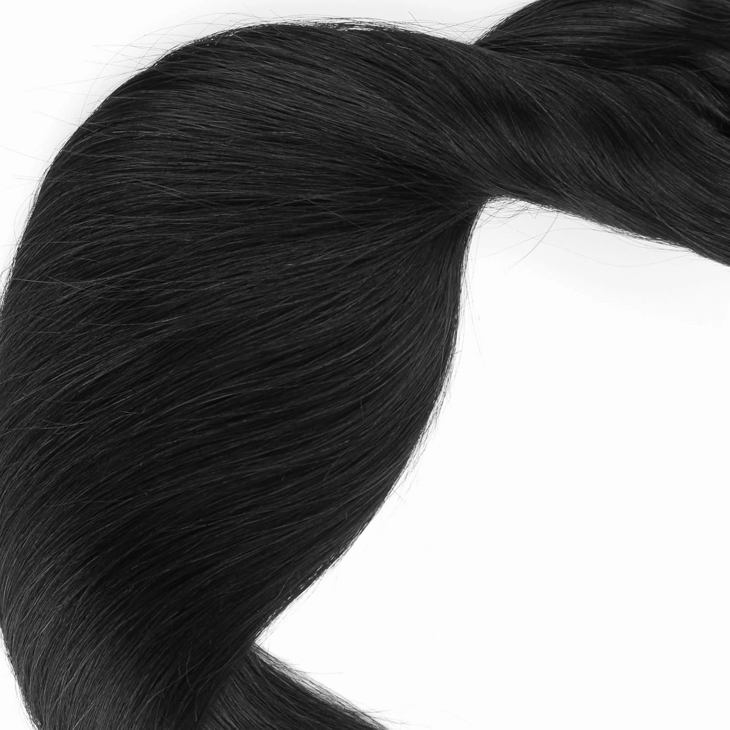 ABH AMAZINGBEAUTY HAIR Clip in Hair Extensions Real Human Hair Clip Extensions Real Human Hair Clip ins Black Silky and Soft Full Head Clip ins Human Hair Jet Black #1 Color 8 Pcs 14inch 120g