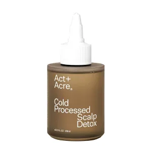 ACT  ACRE Cold Processed Scalp Detox Oil - Sulfate-Free Care for Flaky, Dry and Itchy Scalp - Promotes Thicker, Fuller-Looking Hair
