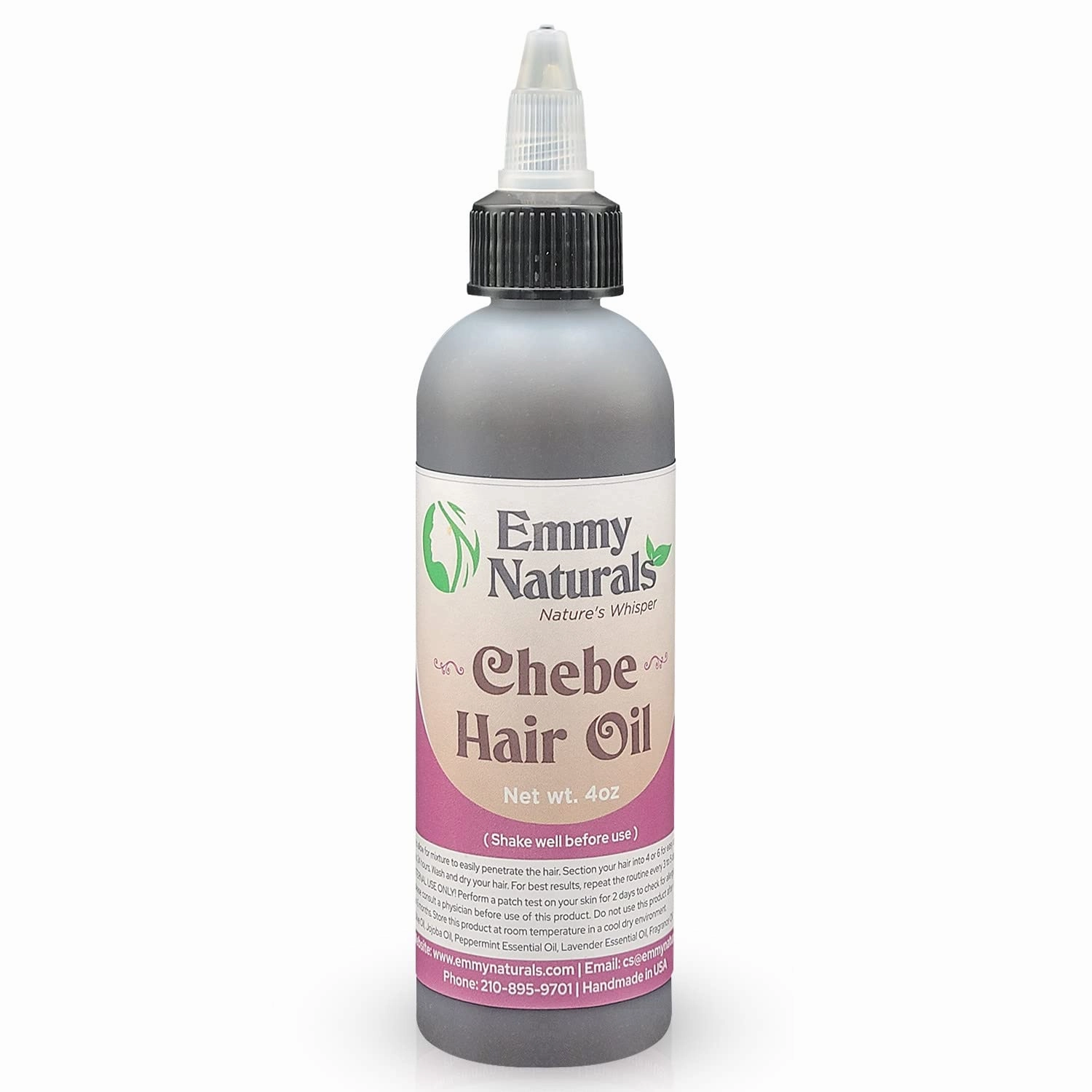 African Chebe Hair Oil for Natural, Dry, & Damaged Hair - Nourish and Strengthen the Hair, Reduce Breakage, Support Healthy Hair Growth - Moisturizing Hair Oil