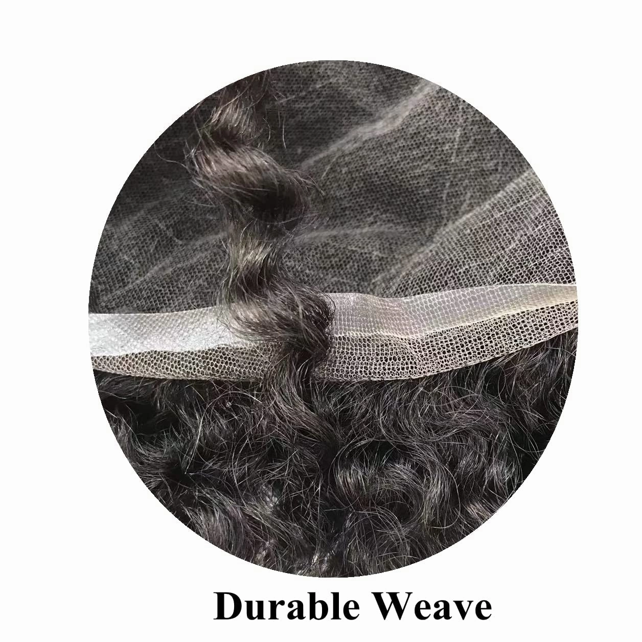 Afro Curl Toupee for Black Men Human Hair Swiss Lace Gray Hair Units for Black Men Hair System Bleached Knot Natural Hairline African American Hairpiece #140#1B JET BLACK 40% GREY 8X10-6MM Afro Wave