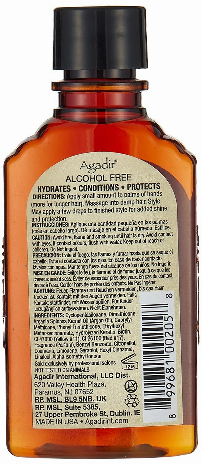 AGADIR Argan Oil Hair Treatment, 2.25 Fl Oz