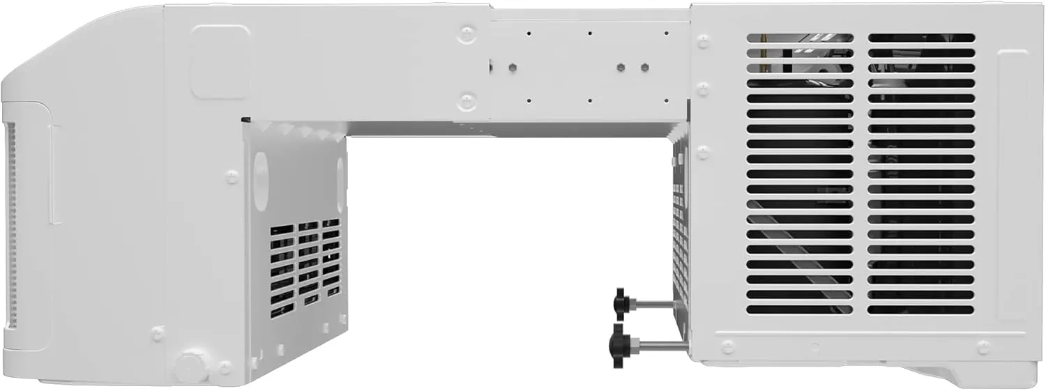 AHTT06BC GE Clearview Air Conditioner 6,100, WiFi Enabled, Ultra Quiet for Small Rooms up to 250 Sq. FT, Full Window View with Easy Installation, Flex-Depth Design, 6100 BTU, White