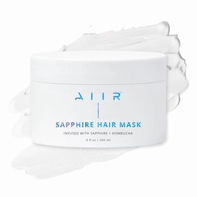 AIIR Sapphire Mask - Deep Conditioning Hair Treatment for Damage Hair Repair, Hyaluronic Acid Hydrates & Moisturizes Dry Hair, Strengthen and Smooth Frizzy Hair, Color Safe, 6 oz