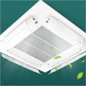 Air Conditioner r, Central air Conditioning r 4 pcs for Schools Offices Hotels Restaurants Hospitals Air Conditioner Adjustable Wind r Baffle