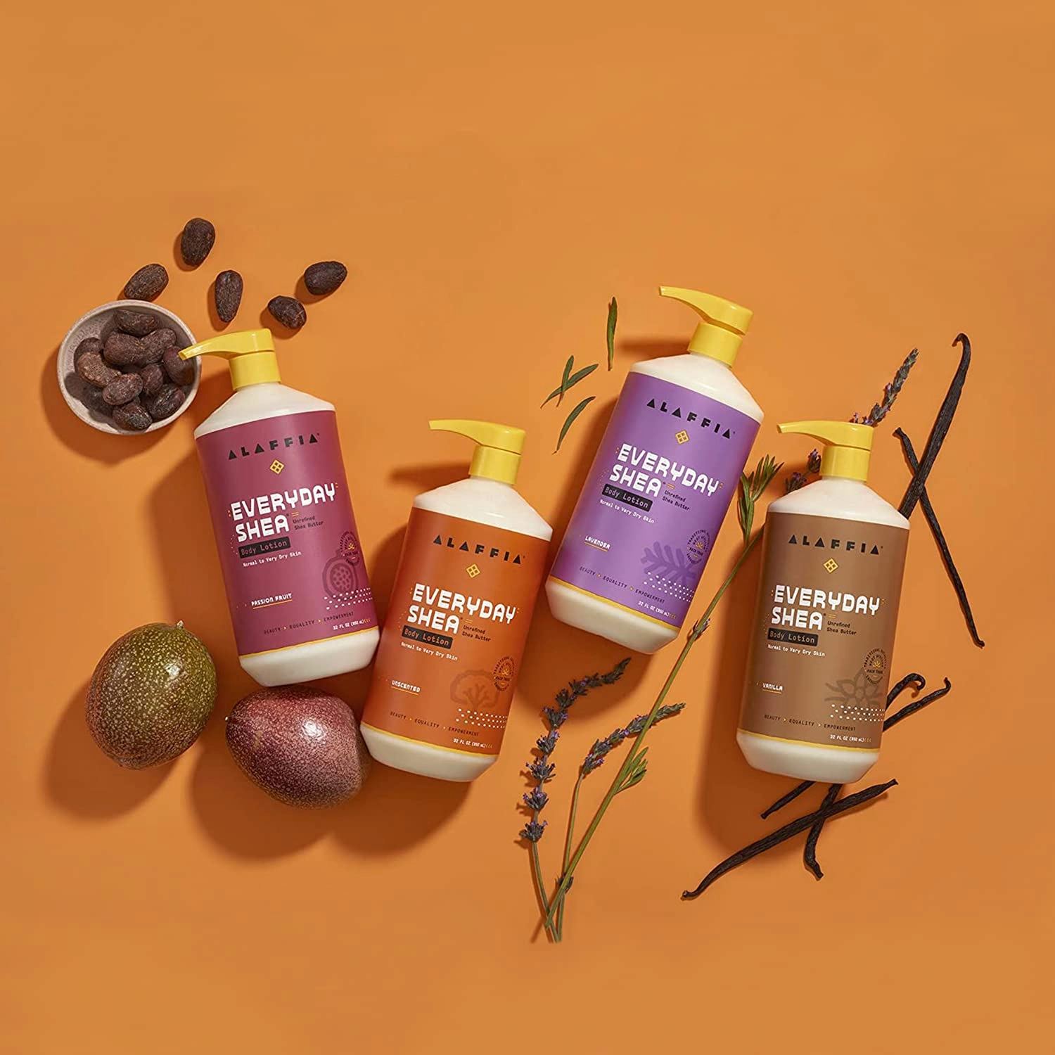 Alaffia EveryDay Shea Conditioner, Moisturizes, Restores and Protects. Made with Fair Trade Shea Butter, Cruelty Free, No Parabens, Vegan, Unscented 32 Fl Oz
