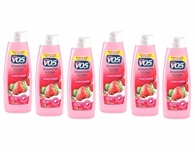 Alberto Vo5 Moisture Milks Strawberries and Cream Moisturizing Conditioner, 12.5 Fluid Ounce - 6 per case.