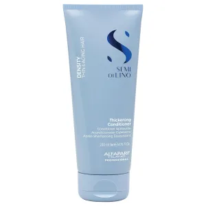 Alfaparf Milano Semi Di Lino Density Conditioner - Sulfate-Free Detangling Conditioner - Moisturizing Conditioner for Thin Hair with Filler Complex - Provides Softness & Added Volume