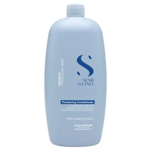 Alfaparf Milano Semi Di Lino Density Conditioner - Sulfate-Free Detangling Conditioner - Moisturizing Conditioner for Thin Hair with Filler Complex - Provides Softness & Added Volume