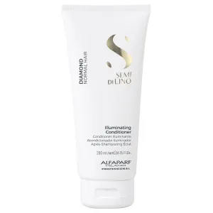 ALFAPARF MILANO Semi Di Lino Diamond Illuminating Conditioner - Moisturizing Conditioner For Normal and Color Treated Hair - Sulfate & Paraben Free Professional Hair Care