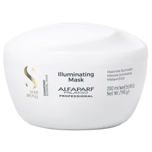 Alfaparf Milano Semi Di Lino Diamond Illuminating Hair Mask - Color Safe Deep Conditioner for Color Treated Hair - Adds Shine and Body - Sulfate, Paraben and Paraffin Free - Professional Salon Quality