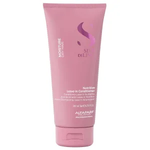 Alfaparf Milano Semi Di Lino Moisture Nutritive Leave-in Sulfate Free Conditioner for Dry Hair - Professional Salon Quality - SLS, Paraben and Paraffin Free - Safe on Color Treated Hair