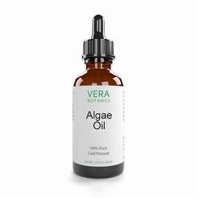 ALGAE OIL 100% Pure & Natural, Unrefined, Cold-Pressed For Face, Dry Skin, Nails, Lips, Body & Hair - Reduce Hair Breakage, Appearance of Scars from Psoriasis, Eczema & Acne