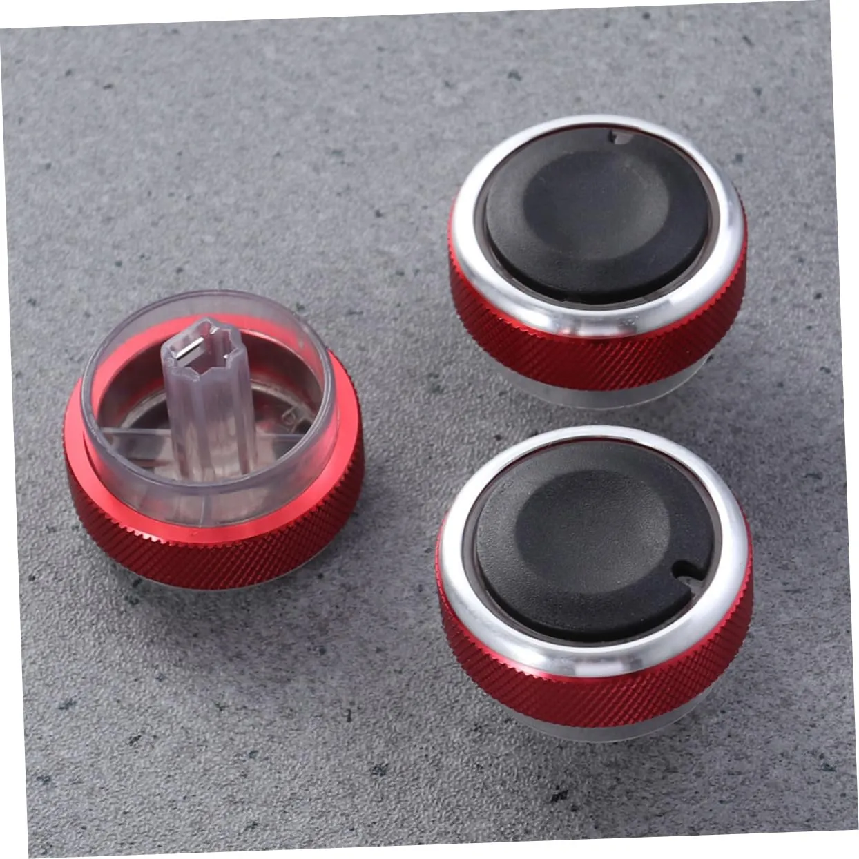 Alloy Knob Air Conditioning Button Switch for - Mondeo Led Illuminated