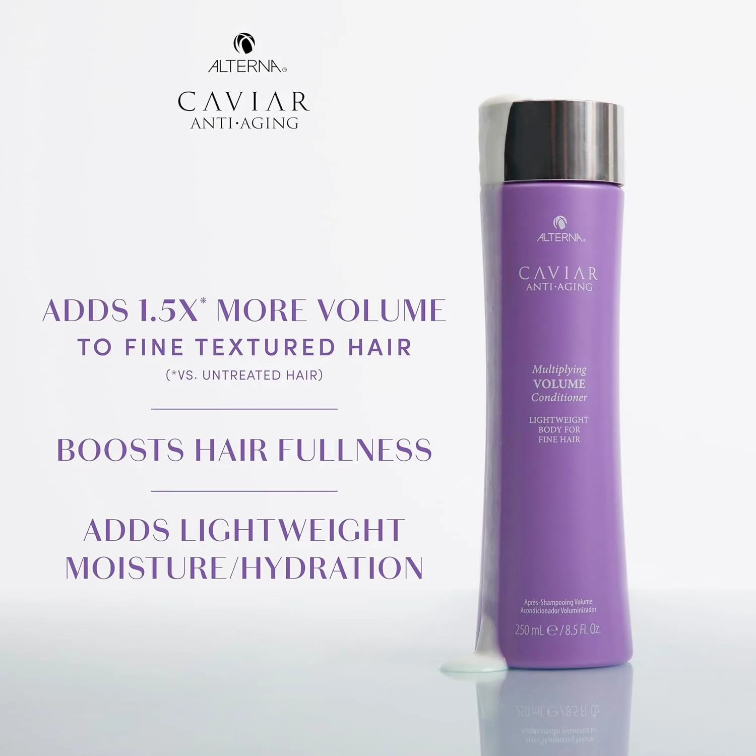 Alterna CAVIAR Anti-Aging Multiplying Volume Conditioner | For Fine, Limp or Thin Hair | Create Instant Volume and Thickness | Sulfate Free