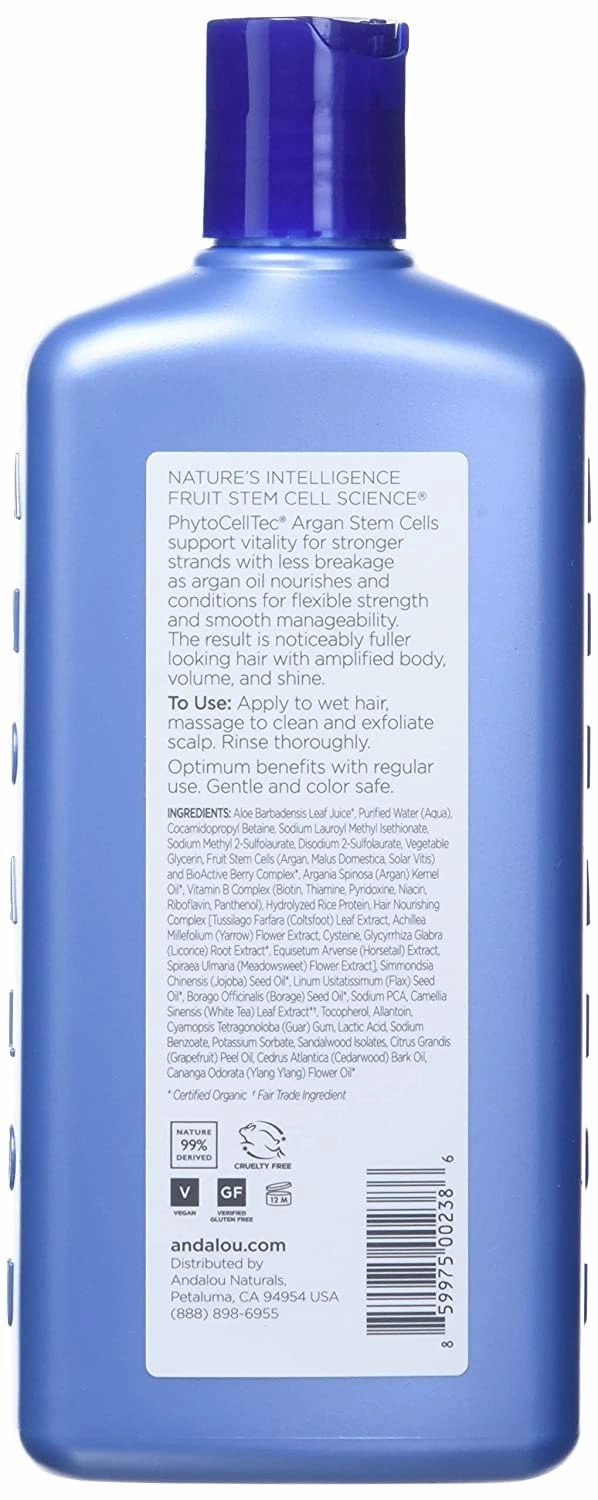 Andalou Naturals Age Defying Hair Thinning Treatment System, 3 Piece Kit