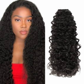 Anrosa 20inch Kinky Curly Tape on Hair Extensions with Invisible Tape Jerry Curly Tape in Hair Extensions Human Hair Seamless Natural Black #1B Thick End 50Gram 20pcs