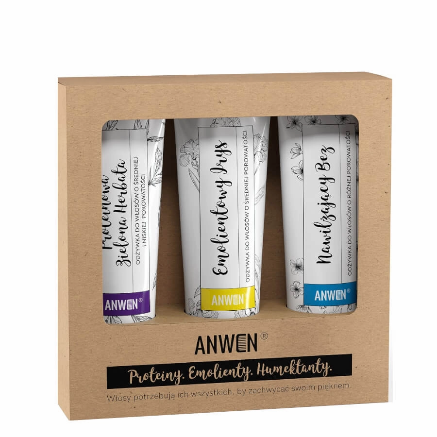 Anwen Vegan Set Medium Porosity Hair Conditioners