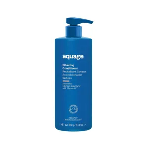 AQUAGE SeaExtend Silkening Conditioner, Improves Manageability and Prepares Hair for Sleek, Smooth Styling with Frizz-Free Results, 33.8 oz