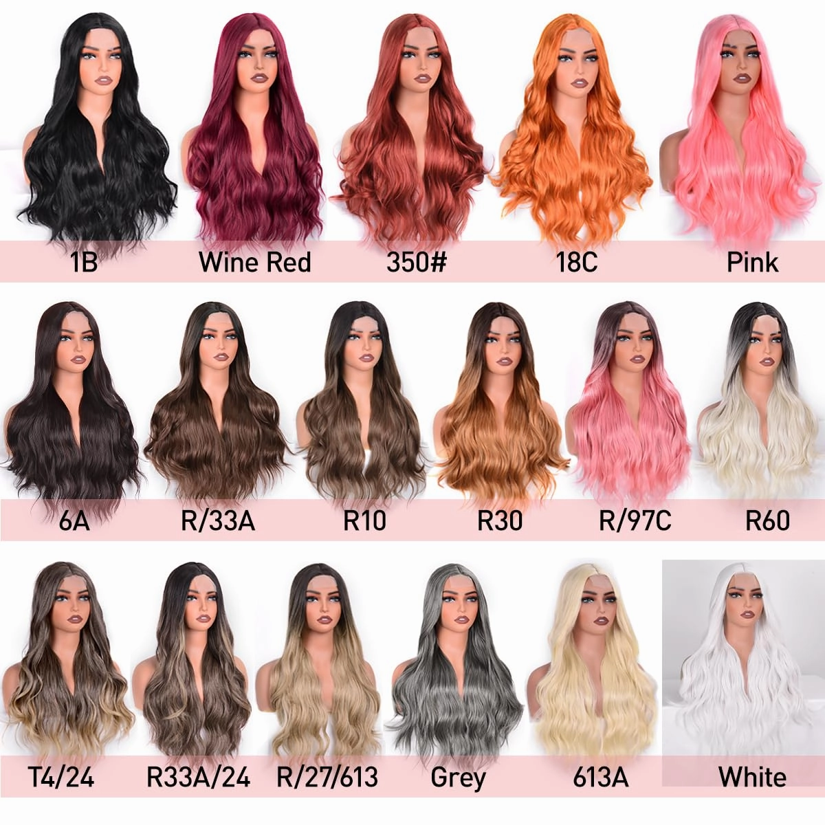 Auburn Long Wig Small Lace Natural Curly Heat Resistant Wigs 28 Inch Middle Part Synthetic Wave Wig for Women Daily Party Use (Auburn (350#), 28 Inch)
