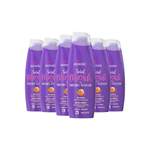 Aussie Paraben-Free Total Miracle Conditioner w/Apricot For Hair Damage, 12.1 fl oz, Case of 6 (B019H3S9DK)