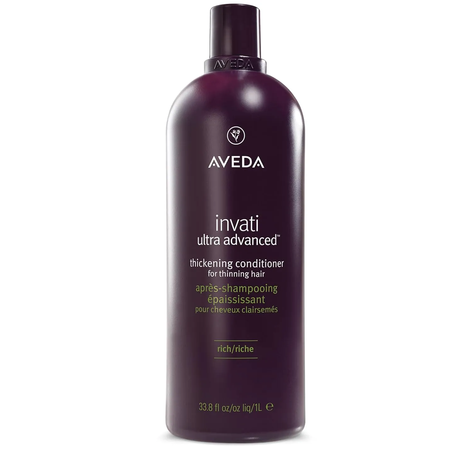 Aveda Invati Ultra Advanced Thickening Conditioner Rich | Step 2 of 4 | Reduces Hair Loss by 77% | for Medium to Thick Thinning Hair Types | Normal to Oily Scalp | 96% Naturally Derived*