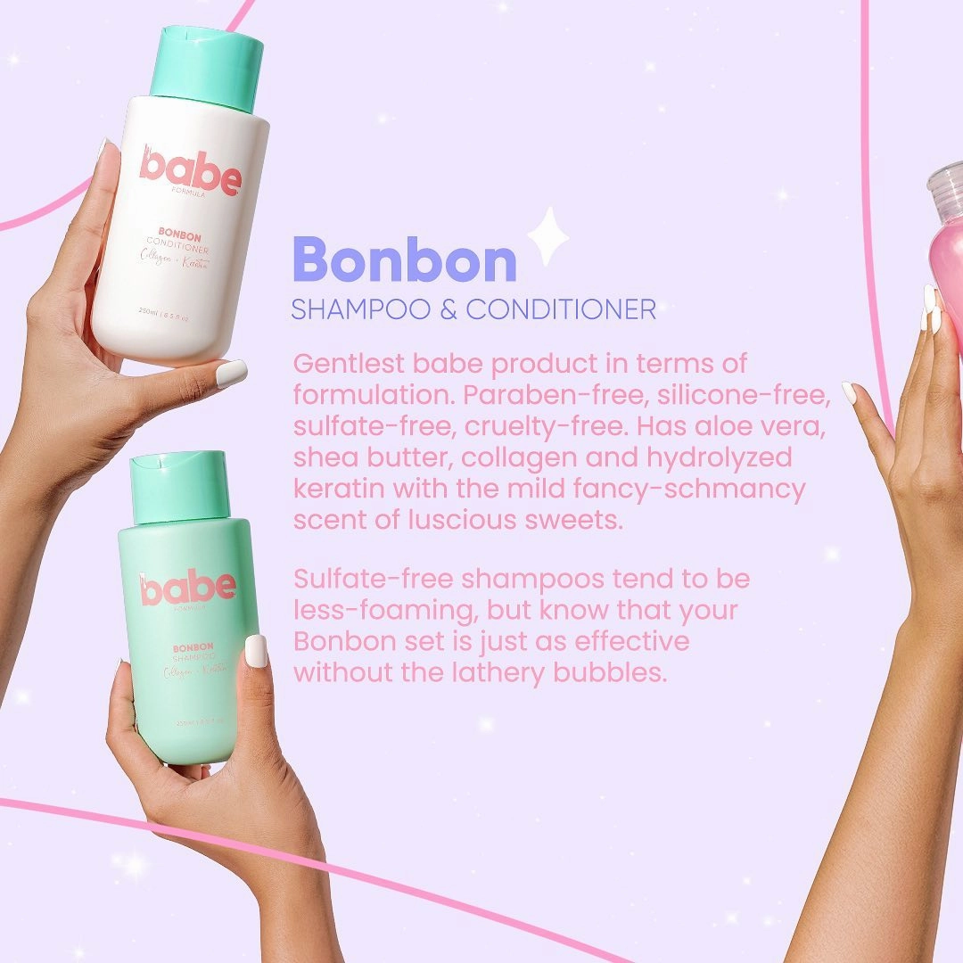 Babe Formula Bonbon (Collagen   Keratin) 250mL | Choose A Variant
