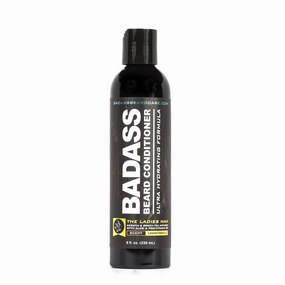 Badass Beard Care Beard Conditioner For Men - THE LADIES MAN, 8oz - Made of Natural Ingredients for A Healthy, Soft, & Itch Free Beard and Mustache