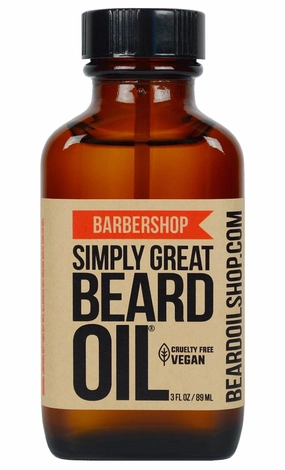 BARBERSHOP Scented - Holiday Gifts - Stocking Stuffers - Beard Conditioner - 3 Oz - Easy Applicator - Natural - Vegan and Cruelty Free Care for Beards - Gifts for Men