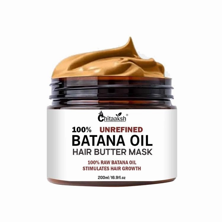 Batana Oil Hair mask For Hair Thicker Fuller Smooth Hair Roots Conditioner Hair Anti-frizz Prevents Loss (200ml)