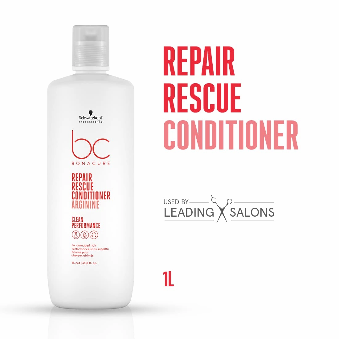BC BONACURE Peptide Repair Rescue Conditioner, 33.8-Ounce