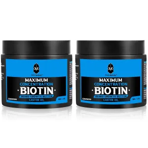 Beard Butter,Maximum Concentration Biotin,with Castor Oil and Argan & Jojoba Oils, Promotes Beard Growth, Styles, Strengthens & Softens Beards,Unruly Beards While Relieving Itch,4 Ounce