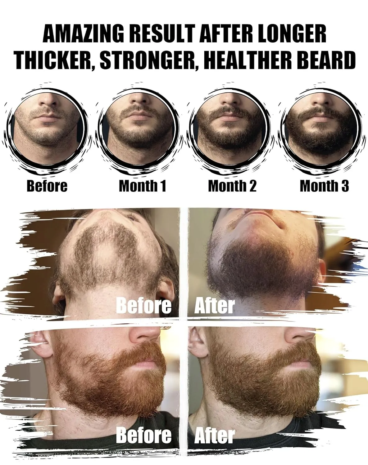 Beard Kit for Men Grooming & Care with 2 Pack Beard Oils - Balm - Wash & Conditioner for After Shave Lotions Sandalwood, Brush and Comb Sets with Scissors, Valentines Fathers Gifts for Dad Men Him