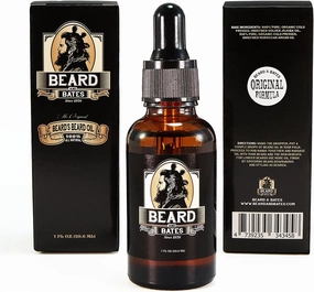 Beard & Bates | The Original Beard's Beard Oil - Original Formula | 19th Century Formula, Premium Organic Oils, Boutique, Natural Grooming Conditioner