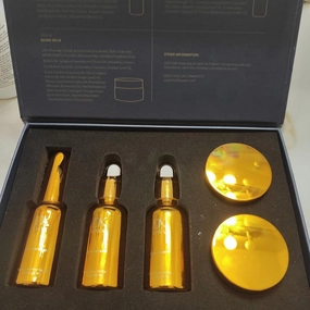 Beard Kit for Black Men: Beard Care Kit w/Balm, Oil & Vitamin Spray, All-Natural INgredients for Men Grooming and Care, Ideal Fathers Day Birthday & Valentines Day Gifts for Him