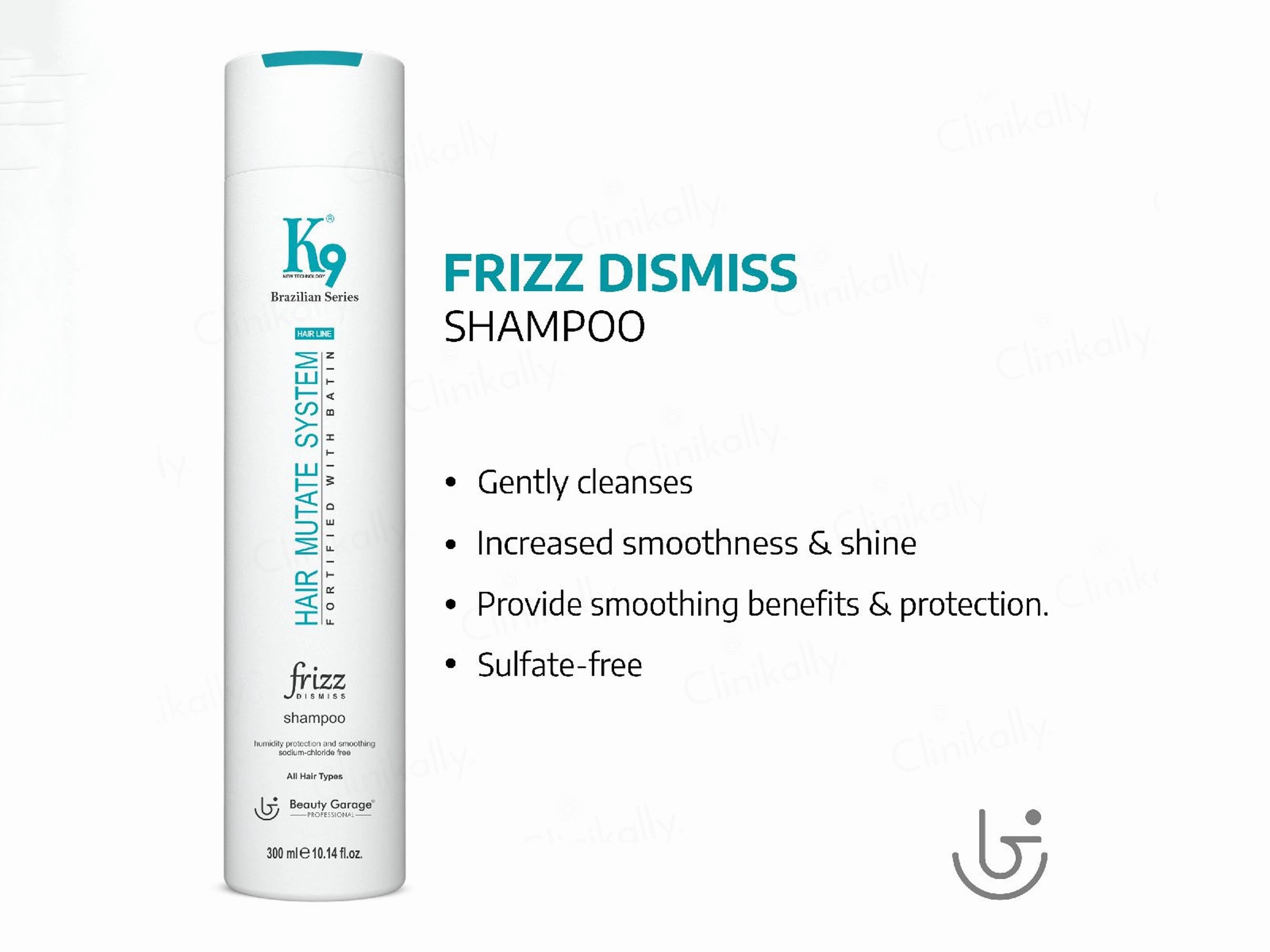 Beauty Garage K9 Frizz Dismiss Shampoo   Conditioner Combo