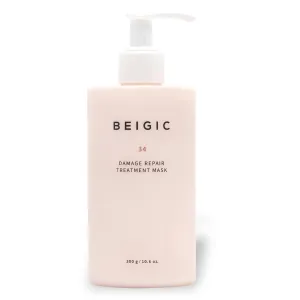 BEIGIC Damage Repair Treatment Mask - Vegan Silicone-free Deep Conditioning Hair Mask with Argan Oil & Vitamin E for Dry, Damaged, Thinning, Frizzy Hair (10.06 fl oz)
