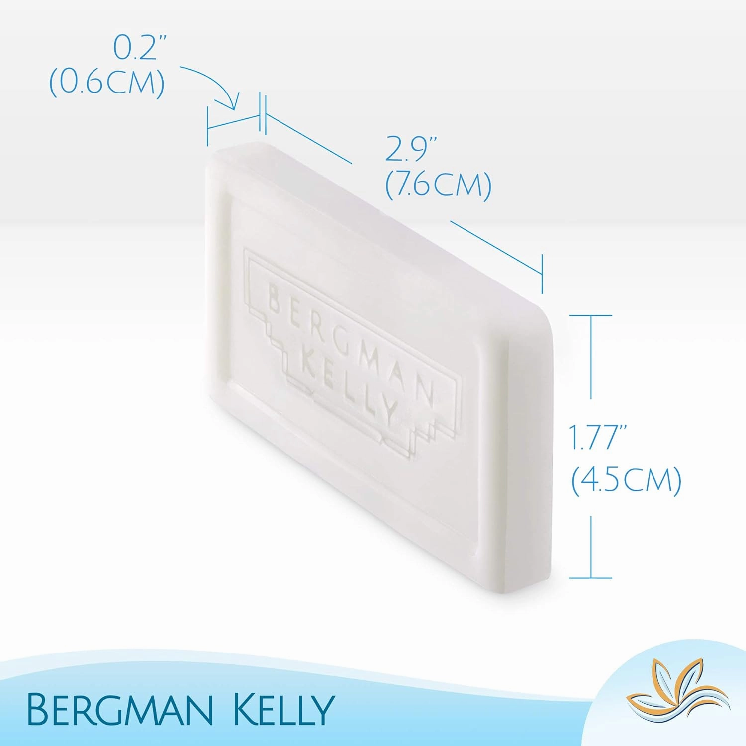 Bergman Kelly Hotel Toiletries Bundle (Tropical Waterfall, 1 oz each, 40 Pcs) 4-Piece Set: 10 Rectangular Bar Soap, 10 Shampoo, 10 Conditioner & 10 Body Lotion - Bulk Mini Guest Amenities Supply
